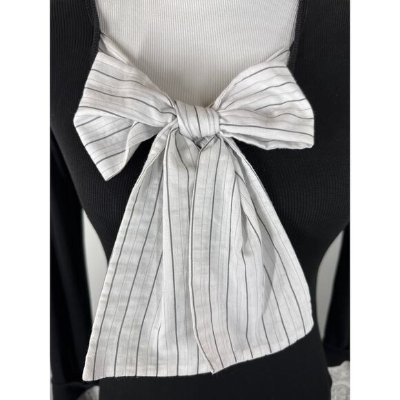 COP.Copine / COP Copine 1990s to Y2k Vintage Bow Tie Top, XS - Picture 5 of 12